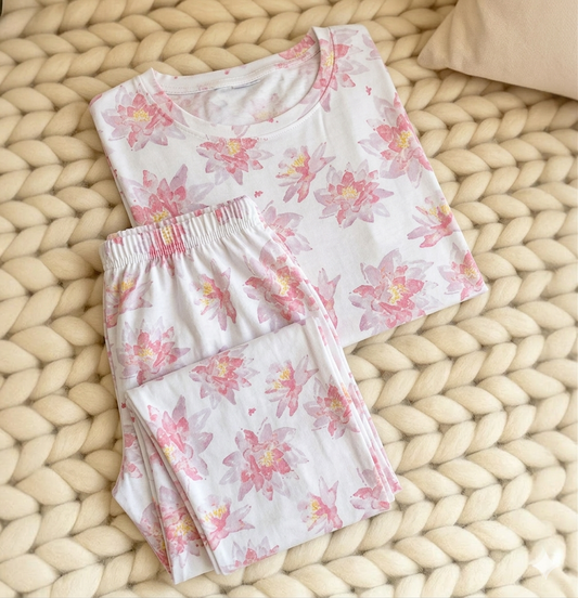 Lotus Bloom loungewear for women