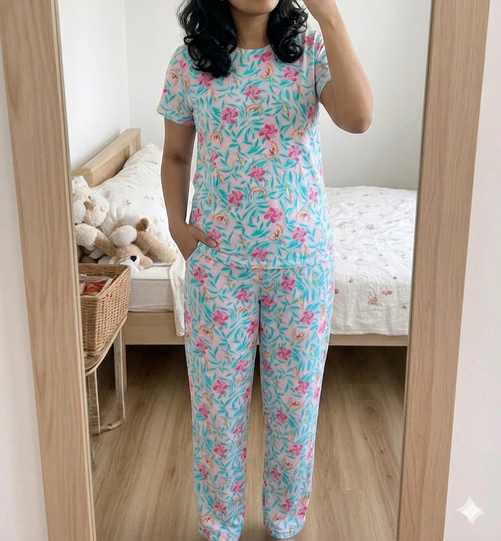 Floral Carnival loungewear for women