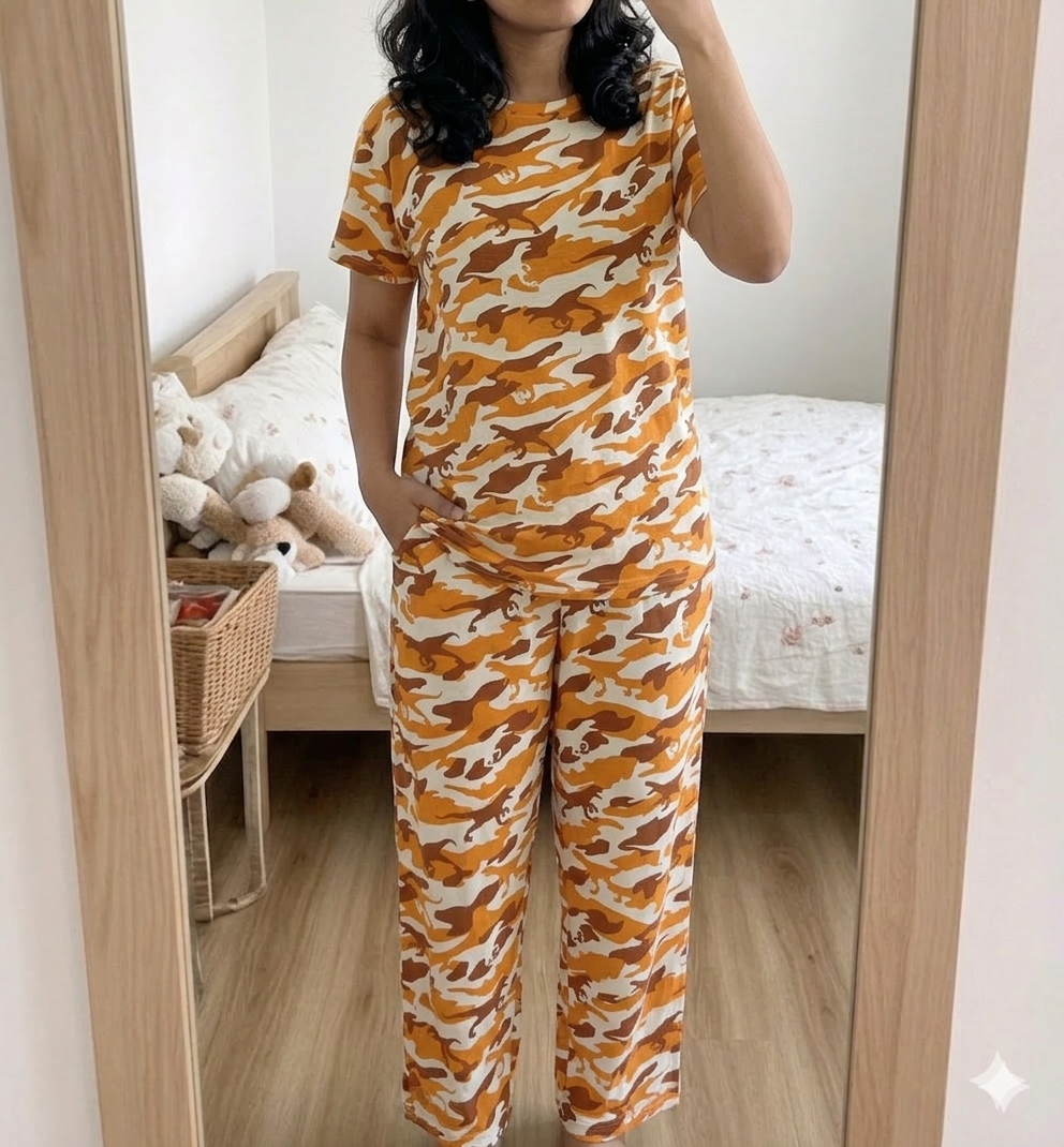 Dino Desk loungewear for women
