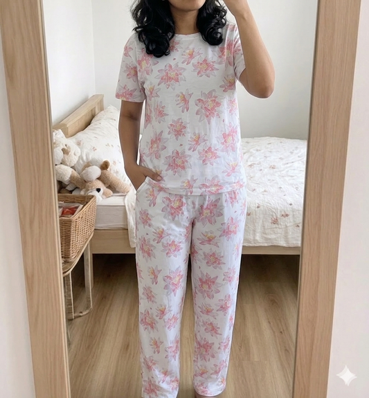 Lotus Bloom loungewear for women