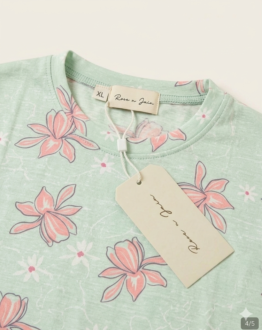 Peachy Mint loungewear for women