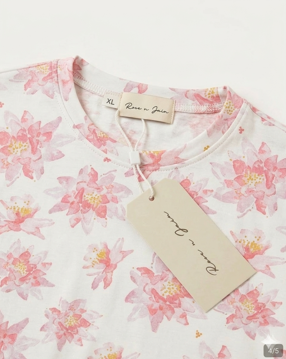Lotus Bloom loungewear for women