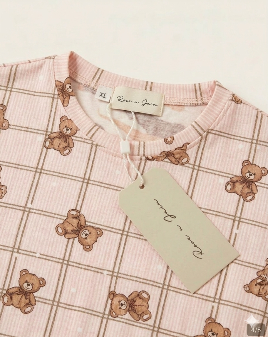 Blush Teddy loungewear for women