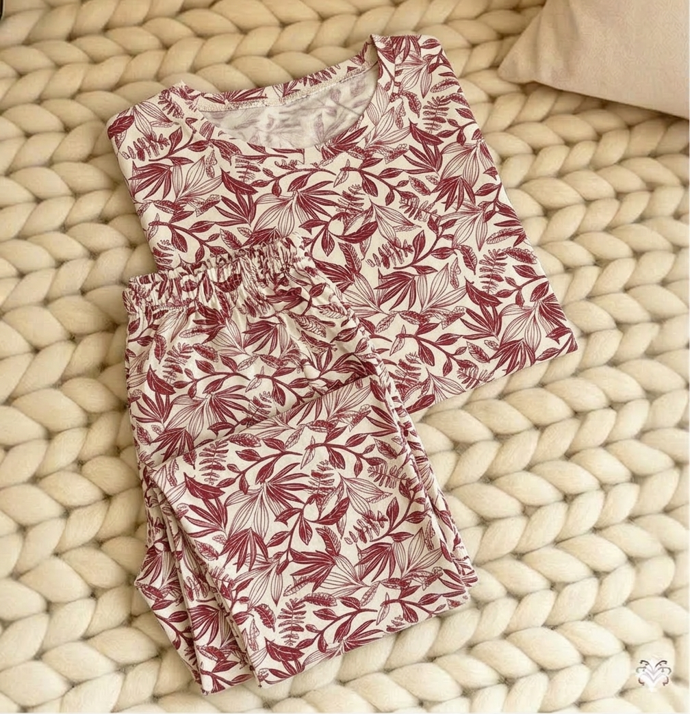 Coral Bloom loungewear for women