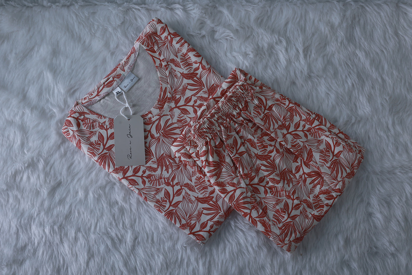 Coral Bloom loungewear for women